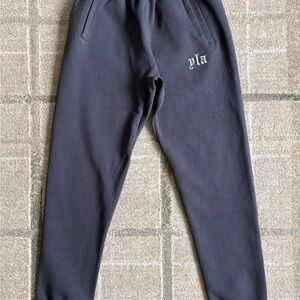 YoungLA Urban Cuff Joggers for her Size Small, eclipse dark gray